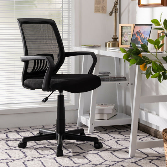 Adjustable Swivel Ergonomic Mesh Office Chair with Lumbar Support