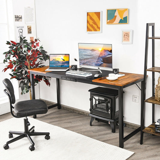 Large Modern Computer Desk for Home Office and Kitchen