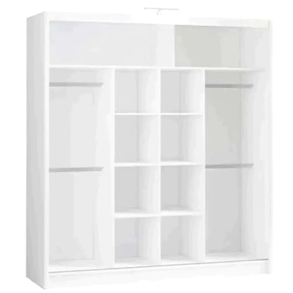 Avant Sliding Wardrobe - 180cm and Other Sizes - White, Black, Grey