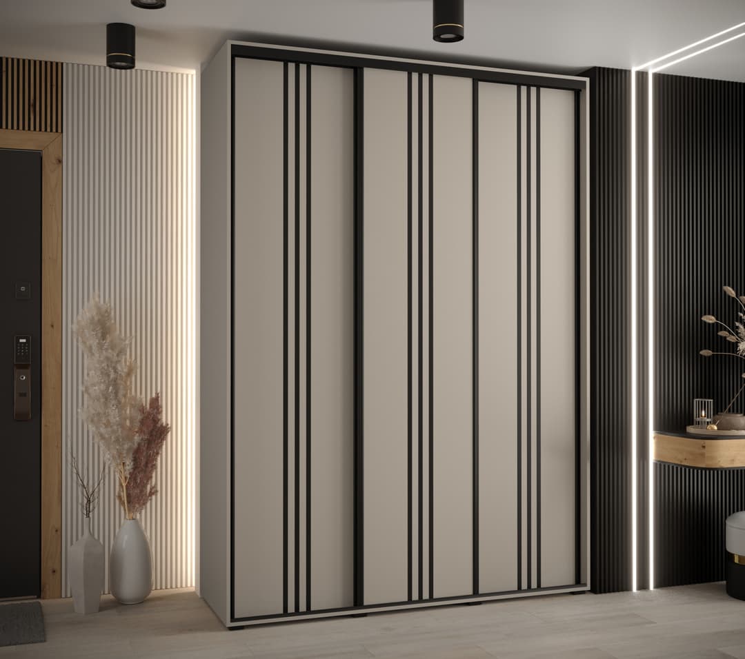 Dakota VI Sliding Door Wardrobe 170cm