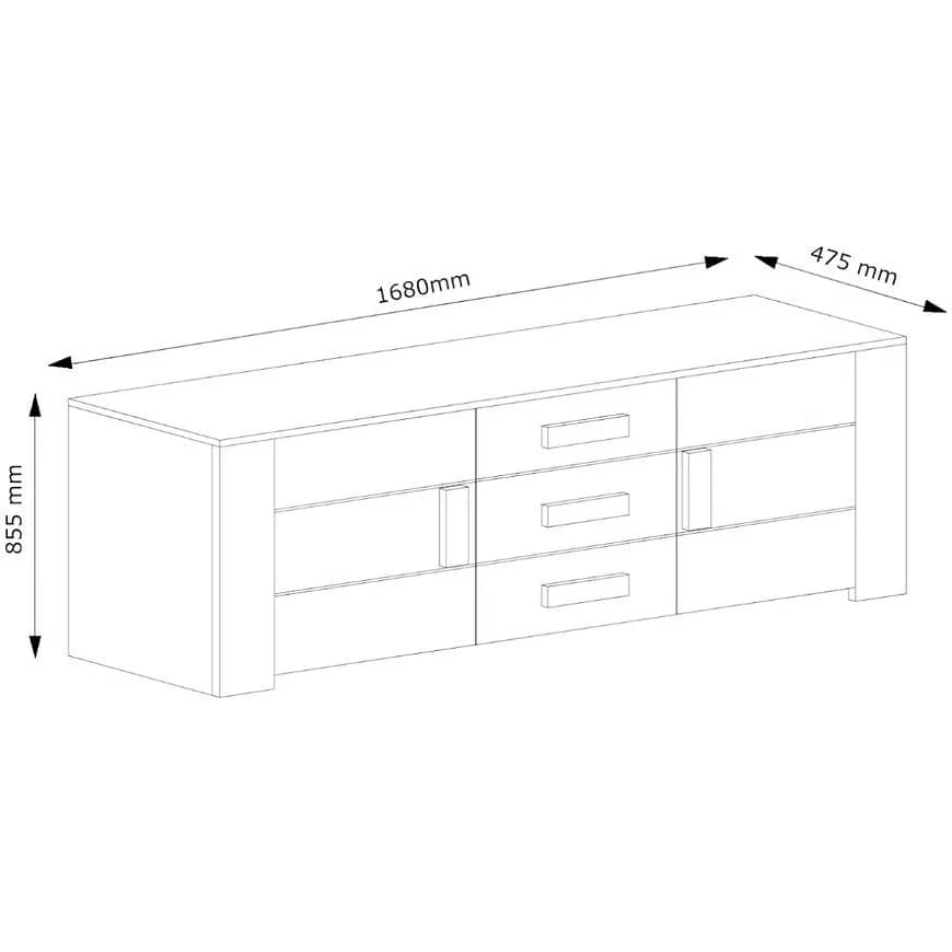 Ferrara 03 Sideboard Cabinet 168cm