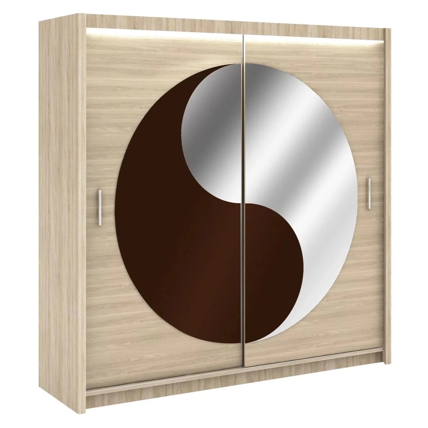 Lotus Yin Yang Sliding Door Wardrobe