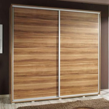 Prudence-II 2-Door Sliding Wardrobe - Wenge, Oak or Plum Wallis