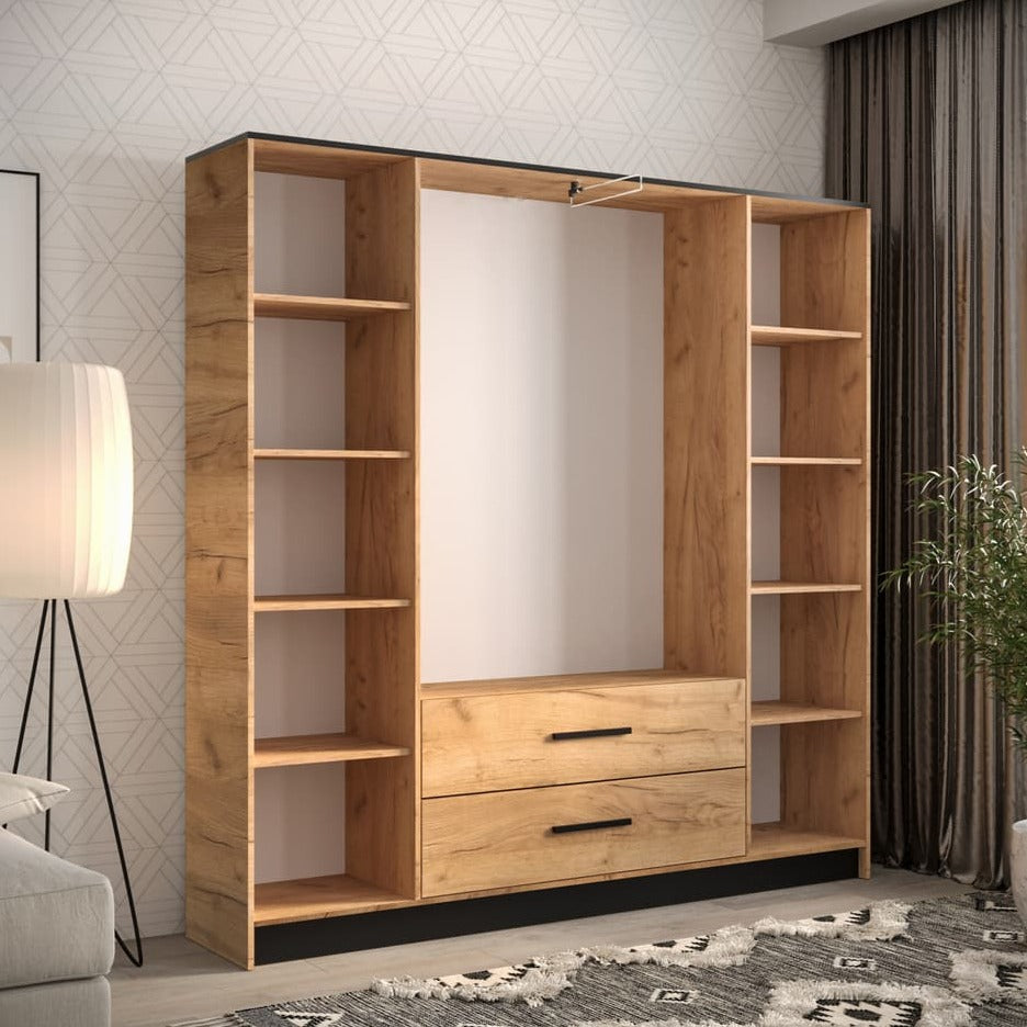 Malta Hinged Door Wardrobe 201cm