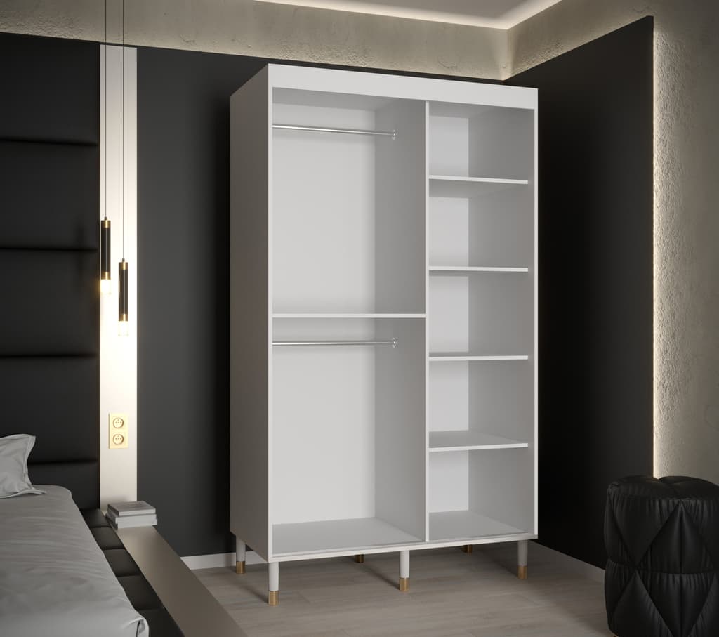 Mora I Sliding Door Wardrobe 120cm