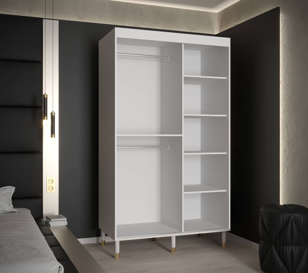 Monaco I Sliding Door Wardrobe 120cm