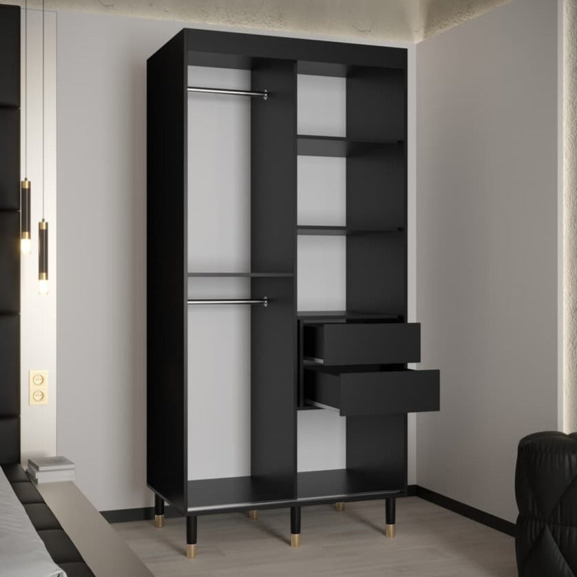 Avesta II Sliding Door Wardrobe 100cm