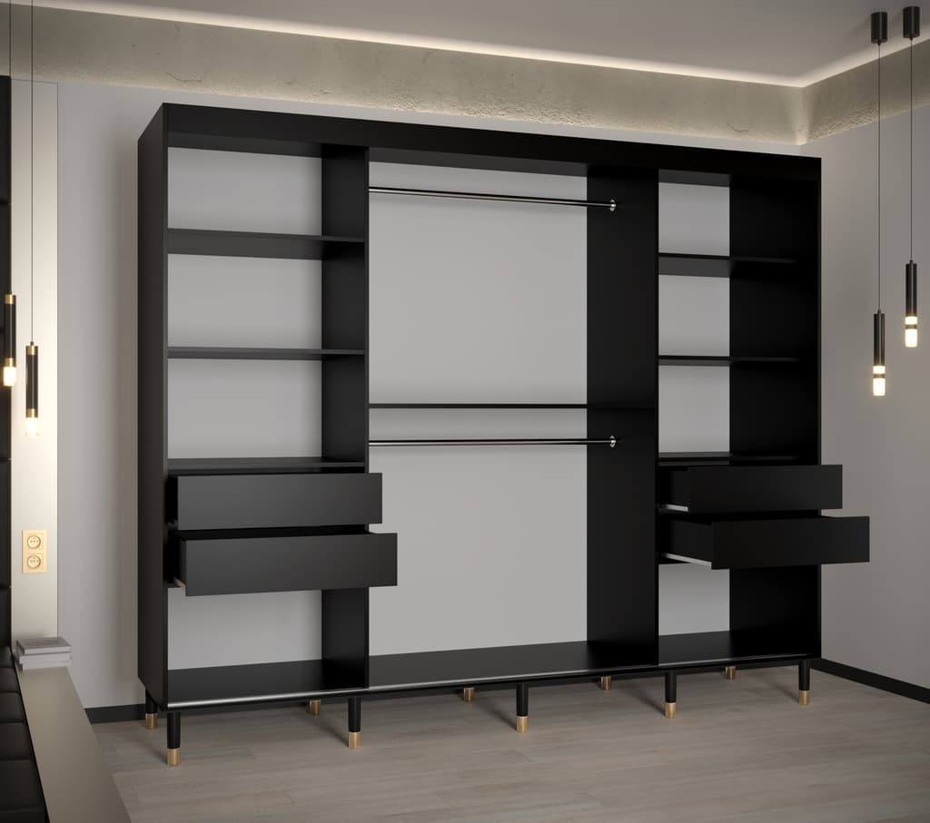 Mora II Sliding Door Wardrobe 250cm