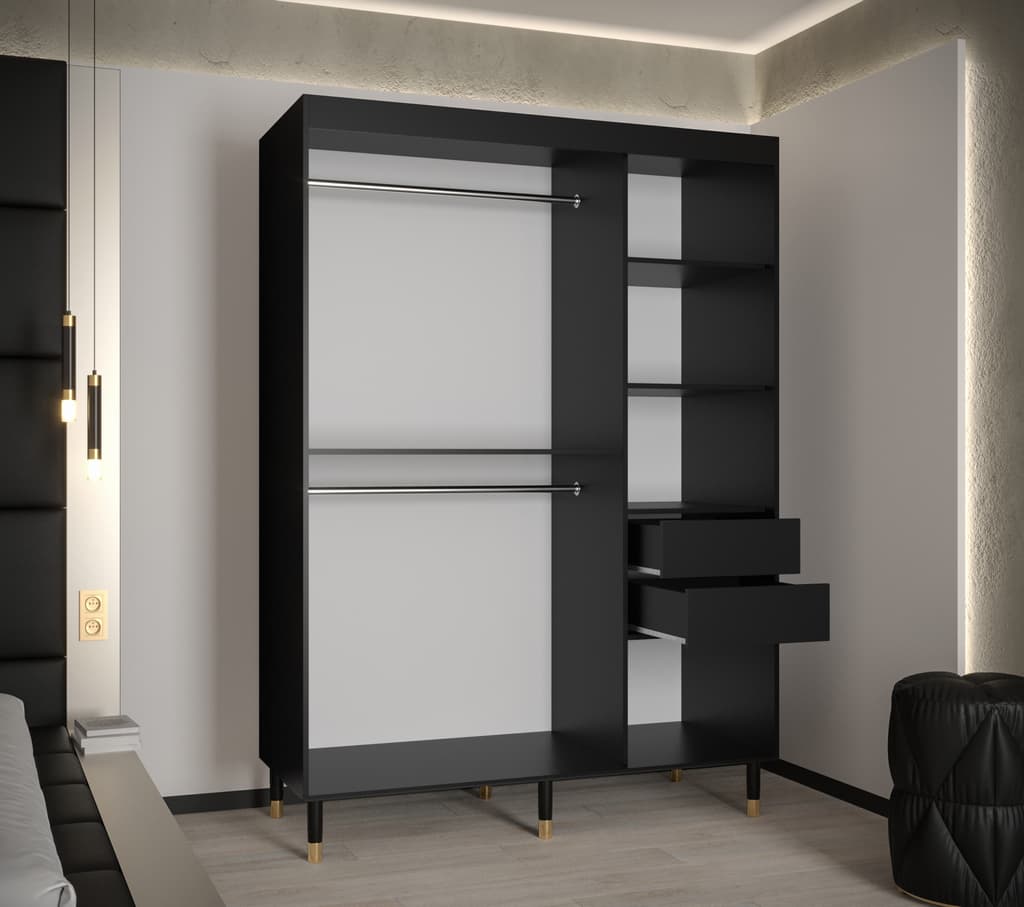 Mora Sliding Door Wardrobe 150cm