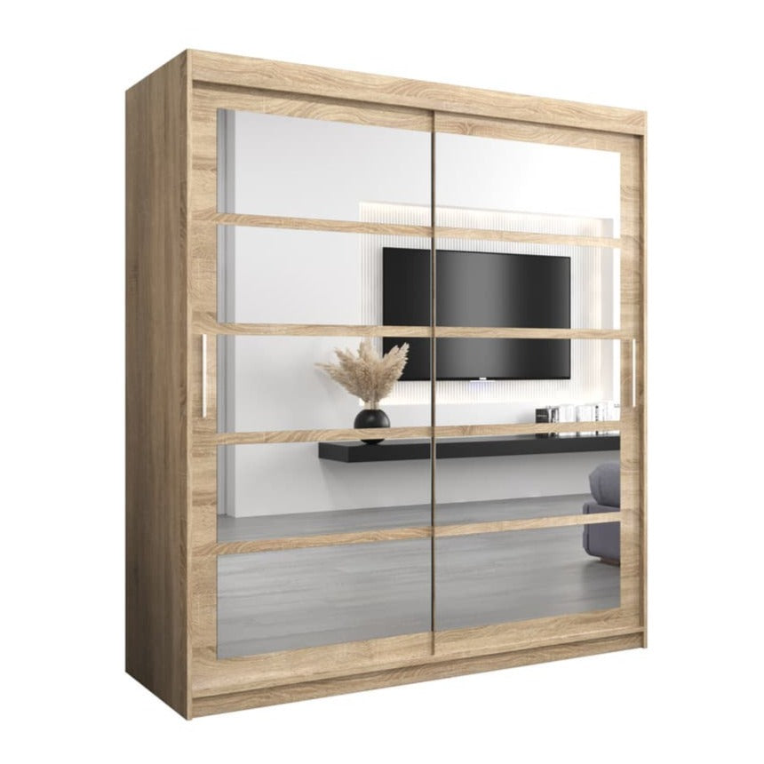 Roma II Sliding Door Wardrobe 180cm