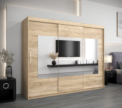 Torino Sliding Door Wardrobe 250cm