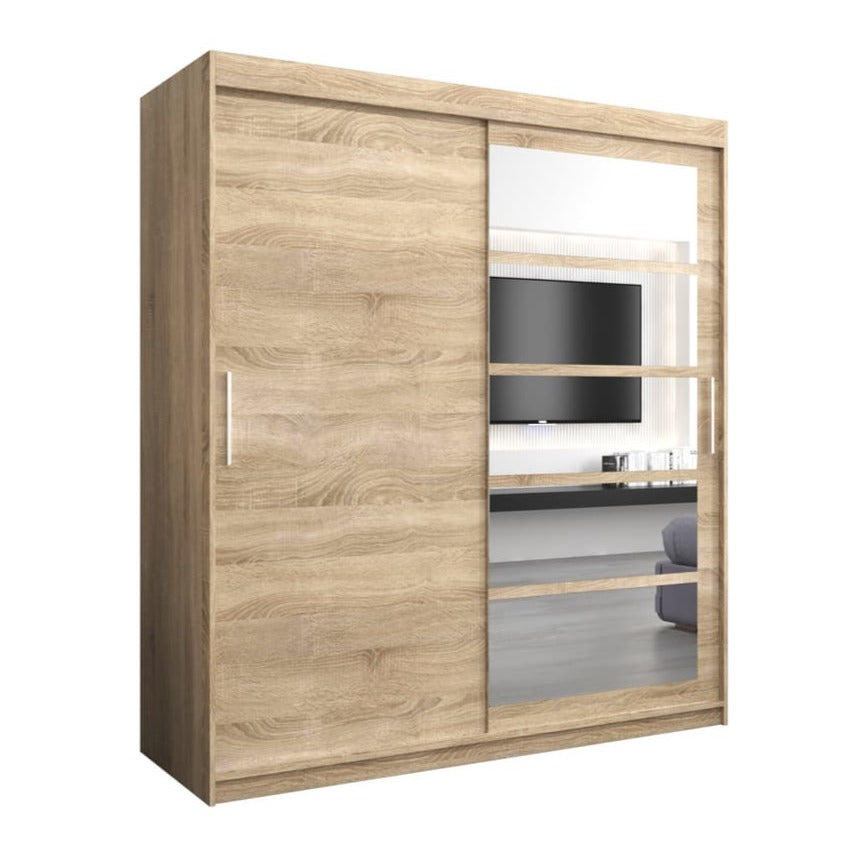 Roma I Sliding Door Wardrobe 180cm