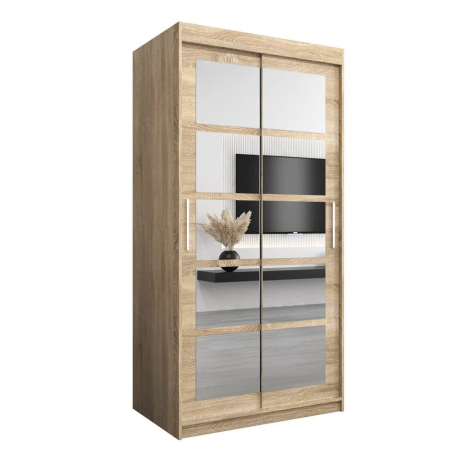 Roma II Sliding Door Wardrobe 100cm