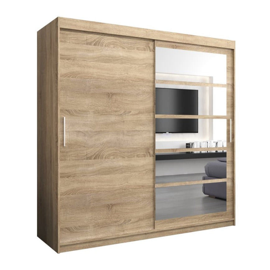 Roma I Sliding Door Wardrobe 200cm