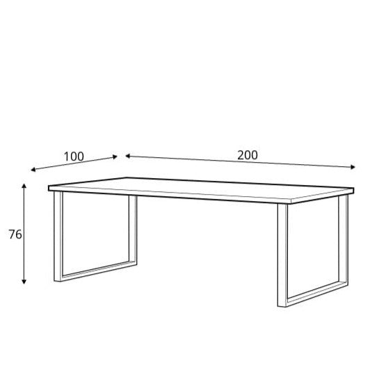 Halle 94 Dining Table 200cm