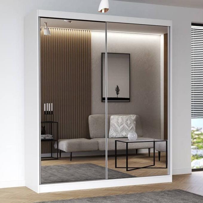 Multi 20 Sliding Door Wardrobe 183cm