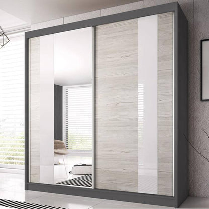 Multi 32 Sliding Door Wardrobe 183cm