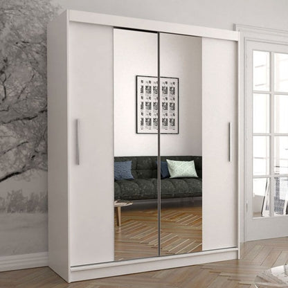 Vista 01 Sliding Mirror Door Wardrobe 150cm