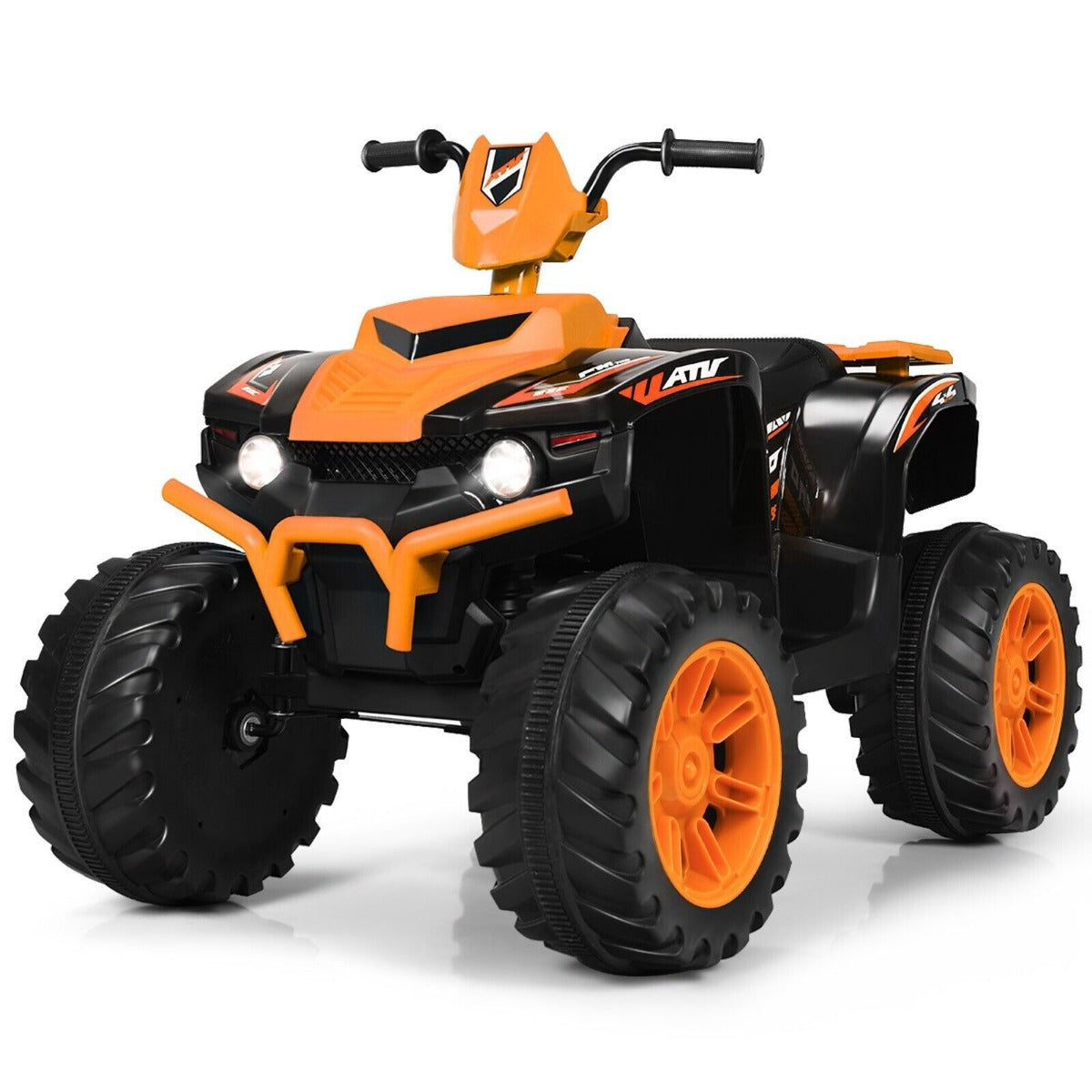 12v Electric Kids Ride On ATV / Quad Bike-Orange