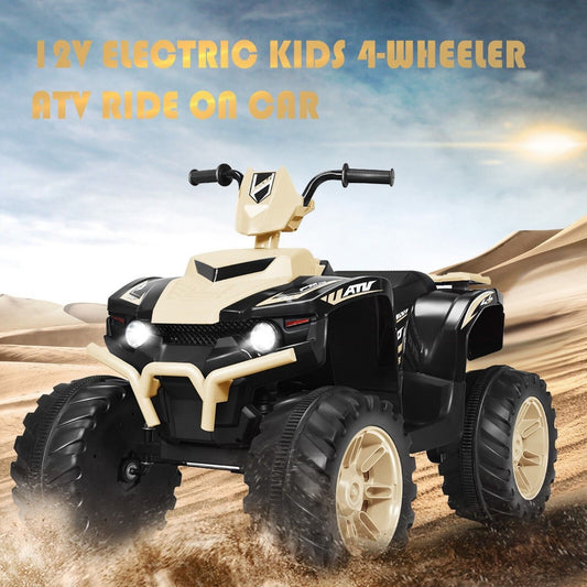 12v Electric Kids Ride On ATV / Quad Bike-Yellow