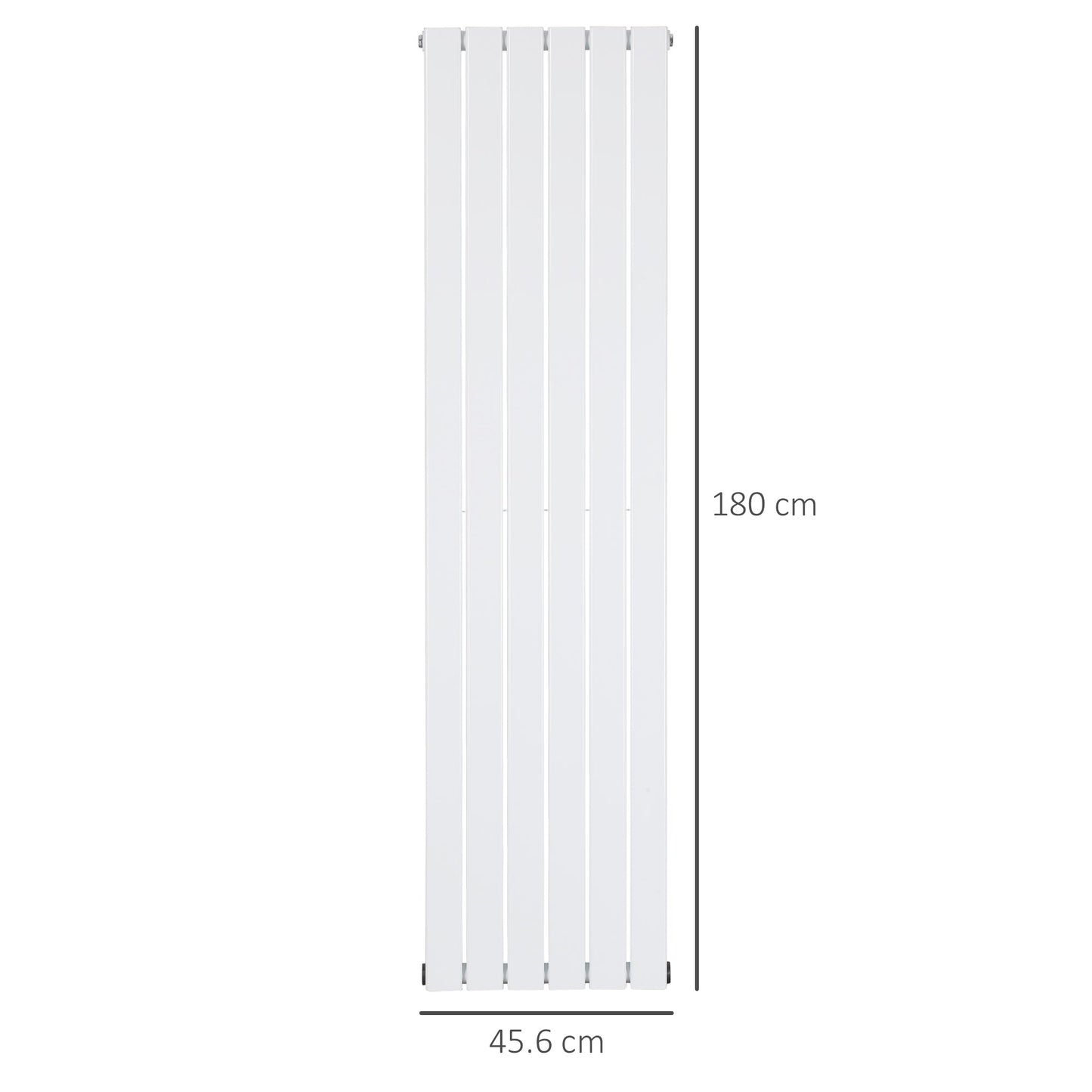 Wall-mounted Heater Water-filled Heat , Centralised Space Heater White