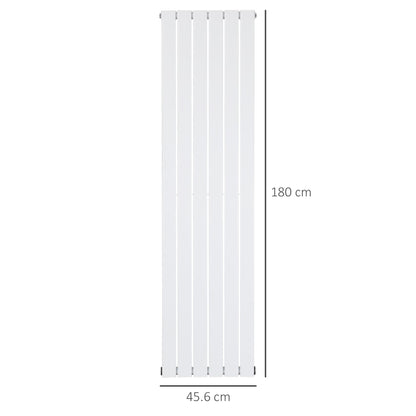 Wall-mounted Heater Water-filled Heat , Centralised Space Heater White