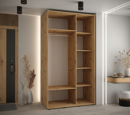 Cannes VII Sliding Door Wardrobe 140cm