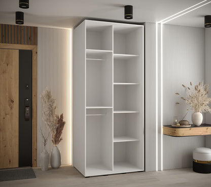 Cannes I Sliding Door Wardrobe 100cm