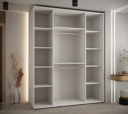 Cannes IV Sliding Door Wardrobe 190cm