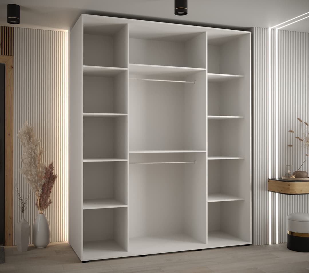 Cannes I Sliding Door Wardrobe 200cm