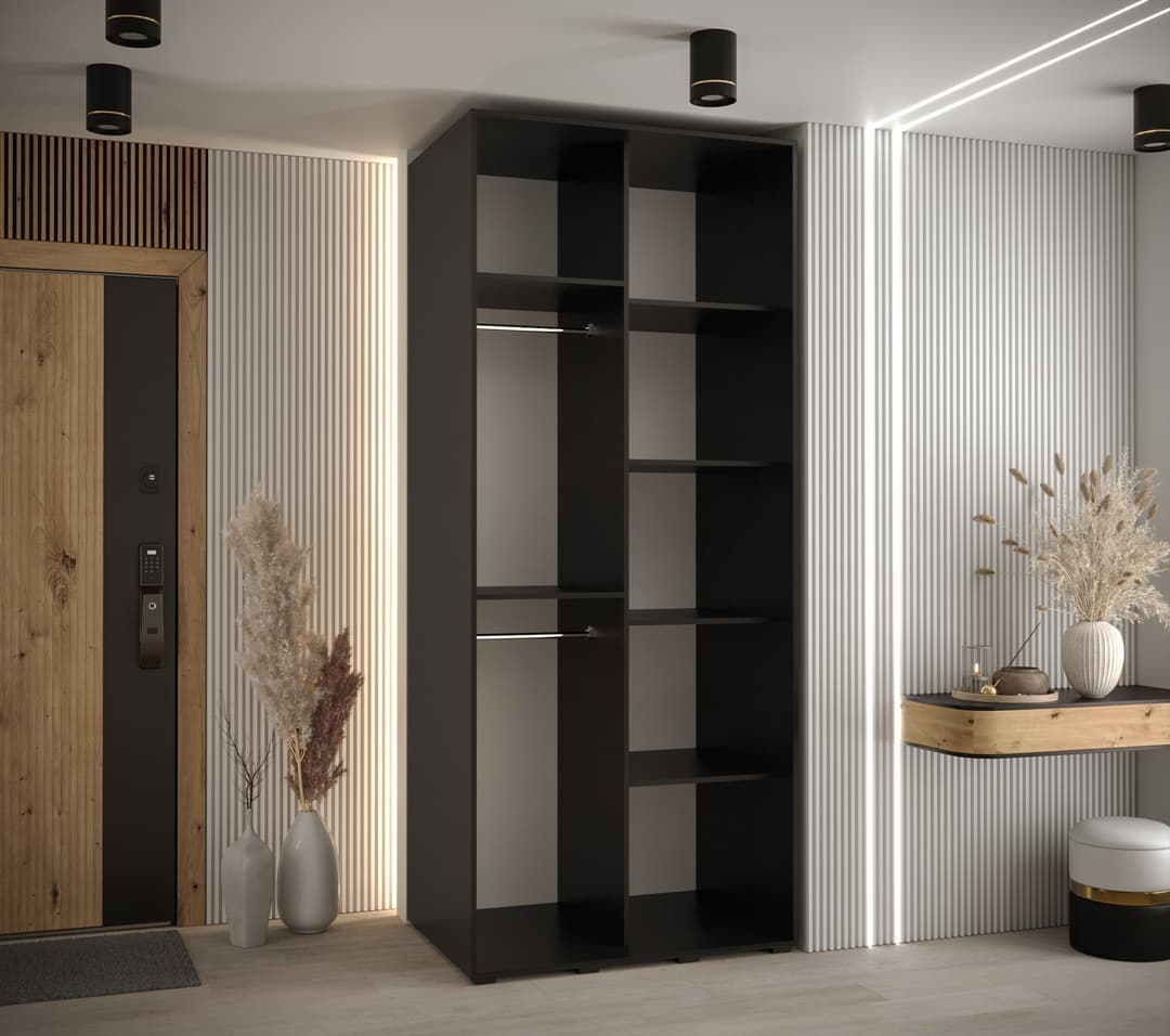 Cannes VII Sliding Door Wardrobe 100cm