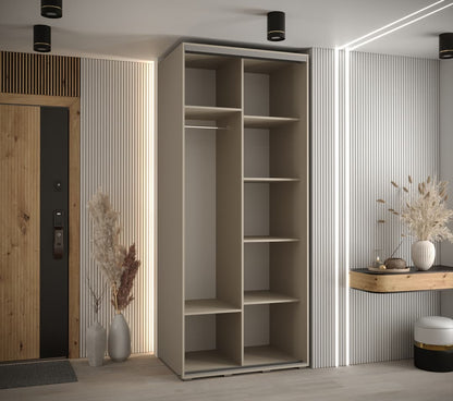 Dakota IV Sliding Door Wardrobe 120cm