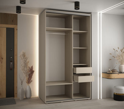 Dakota VIII Sliding Door Wardrobe 130cm