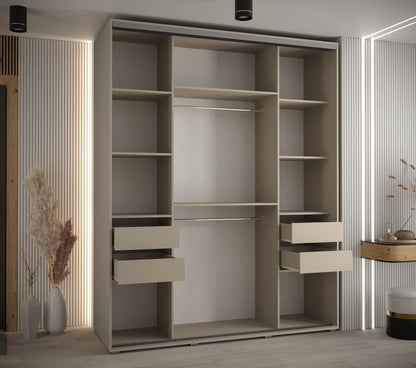 Dakota IV Sliding Door Wardrobe 190cm