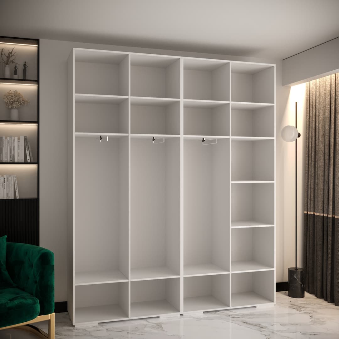 Manhattan I Hinged Door Wardrobe 200cm