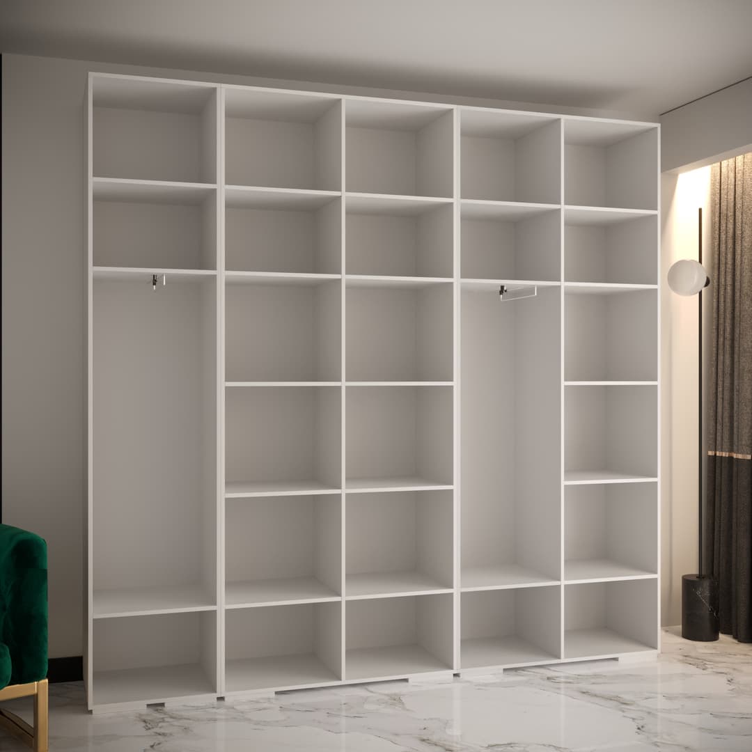 Manhattan III Hinged Door Wardrobe 250cm